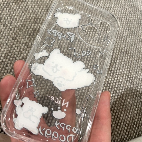 New iPhone 14 transparent doggy phone case​ - Picture 3 of 3